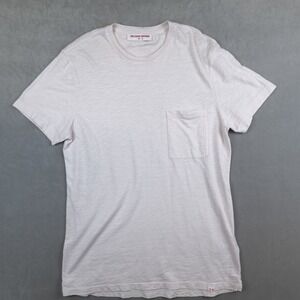 Orlebar Brown Mens Rose Short Sleeve T Shirt Size Medium Pocket